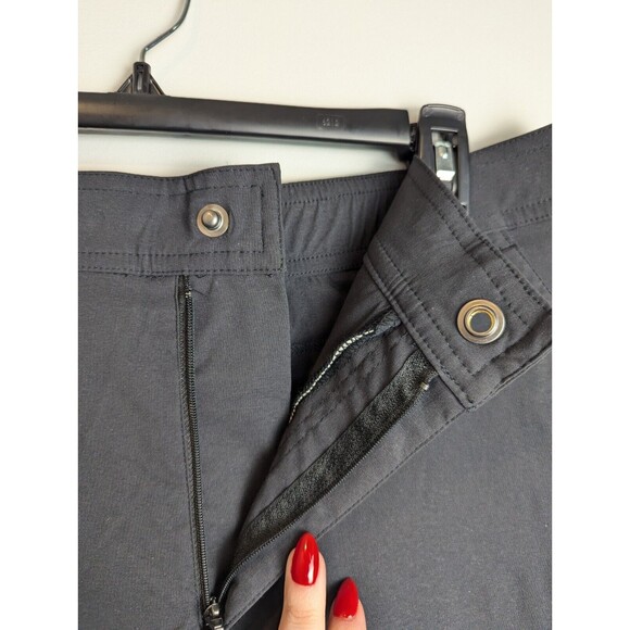 Hi-Tec Women's Mona Stretch Weekend Shorts Size M Black Hiking Comfort Water 4" - Picture 3 of 8